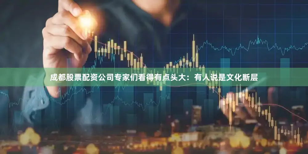 成都股票配资公司专家们看得有点头大：有人说是文化断层